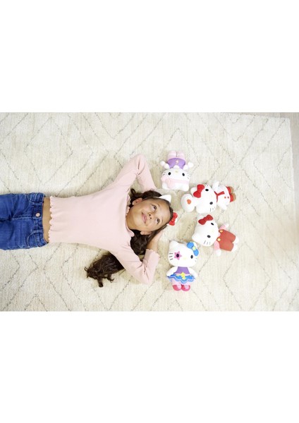 Hello Kitty Peluş 4 Adet Full Set - Super Style Plush 20CM - Lisanslı, Orijinal