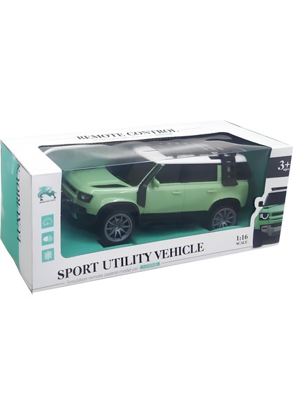 Şarjlı Uzaktan Kumandalı Jeep Su Yeşili