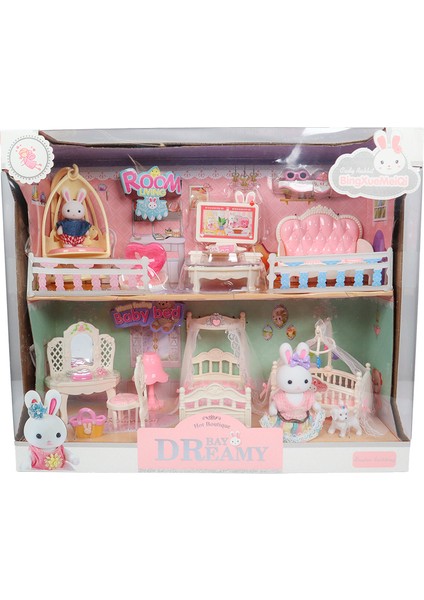 Mini Tavşan Yatak ve Salon Seti