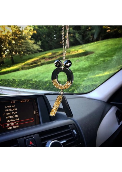 Epoksi Dikiz Aynası Süsü Hediye Araba Modifiye Sevgili Dekor Anahtar Soru Sor Kısmına Harf Yazınız