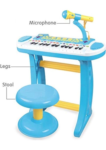 Mikrofonlu 24 Tuşlu Mp3 Çalar Mini Piyano fırsatları