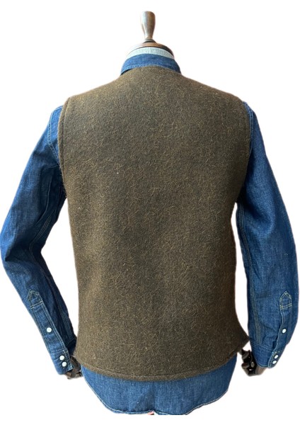 Yün Keçe Yelek ( Barbour Içlik uyumlu , Barbour Kürk Uyumlu Yelek)