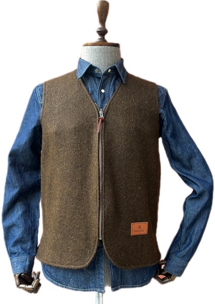 Yün Keçe Yelek ( Barbour Içlik uyumlu , Barbour Kürk Uyumlu Yelek) indirimleri