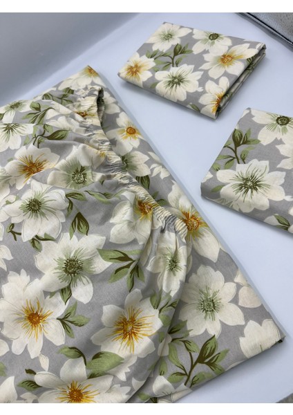 %100 Pamuk Kumaş Lastikli Çarşaf+Yastık Kılıfı Köşe Derinliği 28-30 cm Yumuşak Kumaş Yeni Sezon fiyatları