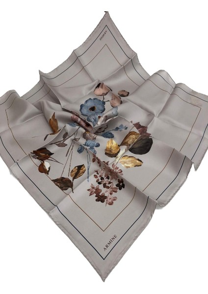 Yeni Nostalji Serisi %100 Ipek Tivil Eşarp