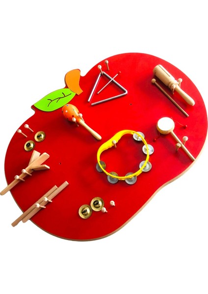 Toys Müzik Köşesi Çocuk-Anaokulu-Kreş Elma Müzik Köşesi 10 Parça Müzik Aleti ile Birlikte modelleri