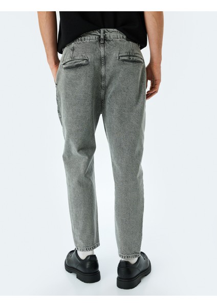 Pamuklu Loose Fit Jean Pantolon - Steve Jean fırsatları