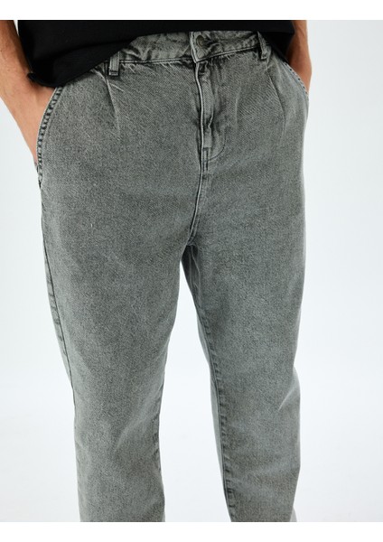 Pamuklu Loose Fit Jean Pantolon - Steve Jean indirimleri