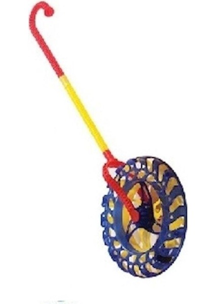 Büyük Boy Sopalı Çınçın Teker 20 cm Lacivert