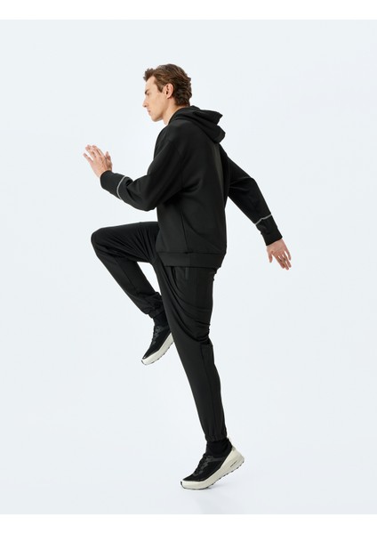 Beli Bağcıklı Lastikli Paça Jogger Spor Eşofman Altı