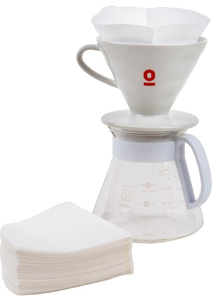 V60 Filtre Kağıdı - 100 Adet