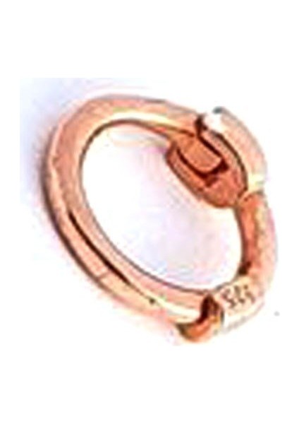 925ayar Gümüş Rose Tragus Halka Piercing