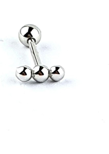 925AYAR Gümüş Trend Kıkırdak Piercing modelleri