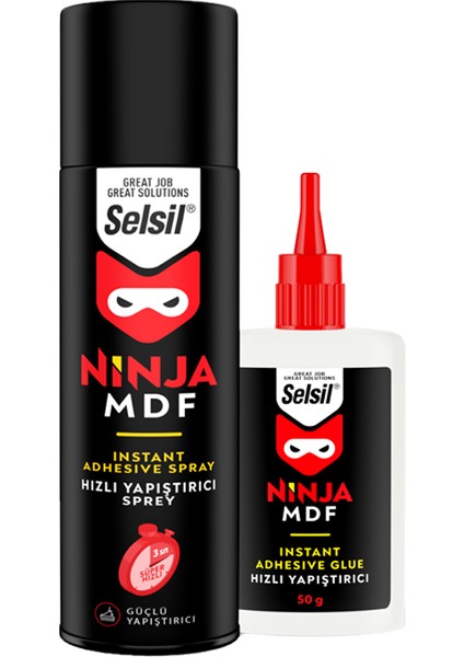 Ninja Süper Hızlı Yapıştırıcılar