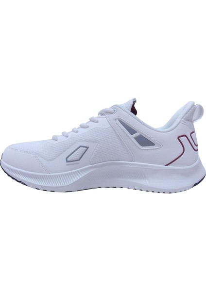 Beyaz Kırmızı Gri Sneakers Bağcıklı Spor Ayakkabı modelleri