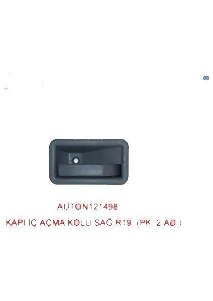 013 Kapı Iç Açma Kolu Sağ Renault 19 7700813586