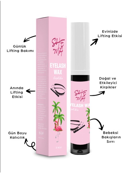 Lifting Etkili Kirpik Sabitleyici Wax fiyatları