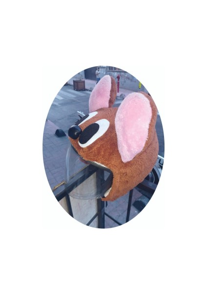 Açık Kask Kılıfı Jerry Kaskmanıa.