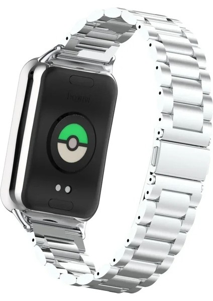 Xiaomi Redmi Watch 4/mi Band 8 Pro/mi Band 9 Pro Uyumlu Paslanmaz Çelik Ayarlanabilir Kordon
