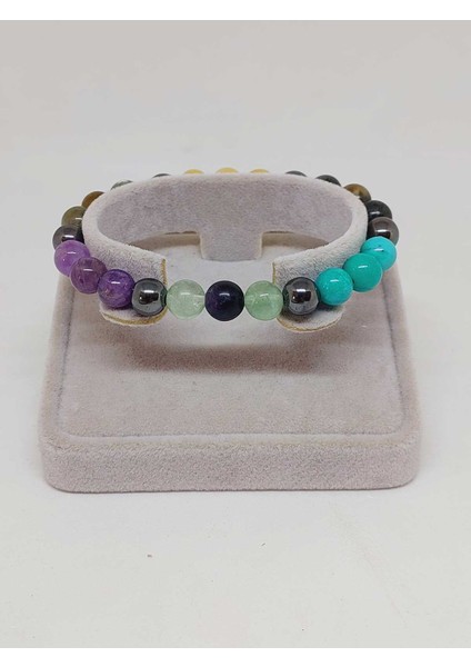 Balık Burcu Doğal Taş 8mm Unisex Bileklik (55728) fiyatları