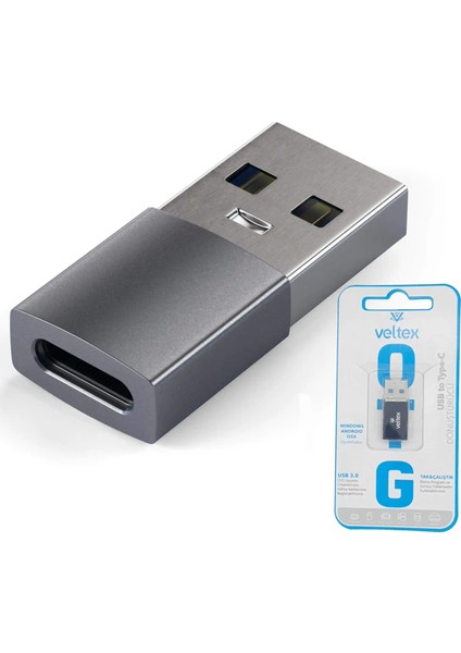 USB To Type-C Dönüştürücü Veltex VTX-501-500-504