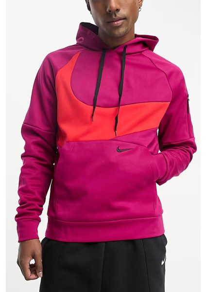 Therma-Fit Swoosh Graphic Fitness Hoodie Erkek Spor Sweatshrit