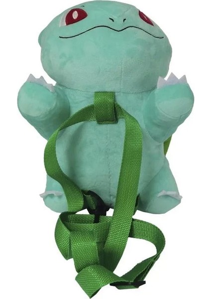 Pokemon Bulbasaur Peluş Sırt Çantası - 35 cm