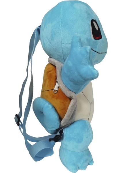 Pokemon Squirtle Peluş Sırt Çantası - 35 cm