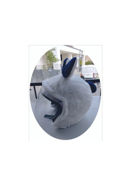 Açık Kask Kılıfı Laci Rabbit Kaskmanıa.