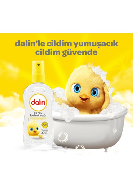 x 3 Adet Sprey Bebek Yağı Klasik- Bıcı Bıcı 200 ml