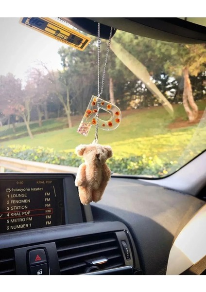 Araç Aksesuar Dikiz Ayna Süsü Hediyelik Eşya Doğal Ayıcıklıs Evgili