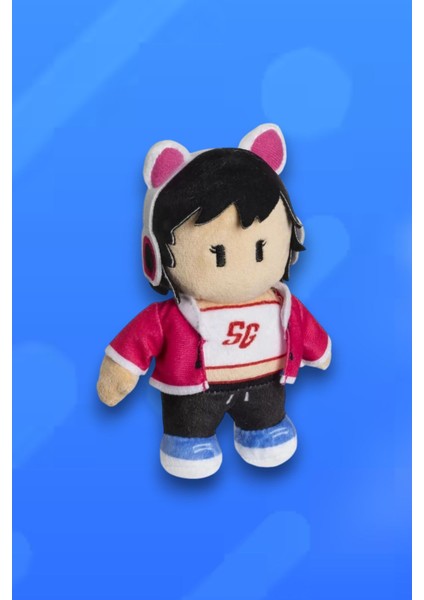 Stumble Guys Meowmer Peluş 17 cm