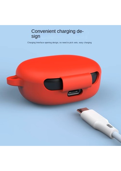 Xiaomi Redmi Buds 4 Lite Uyumlu Silikon Kılıf+Kanca fiyatları