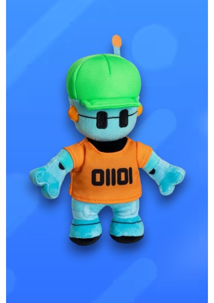 Stumble Guys Robot Guy Peluş 17 cm