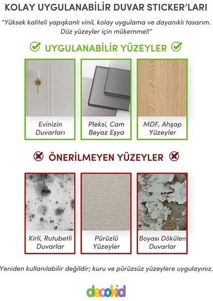 Şirin Yılbaşı Ağaçları Sticker Seti Dekoratif Duvar Süsleme Çıkartmaları