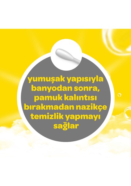x 4 Adet Kulak Çubuğu 200 Adet