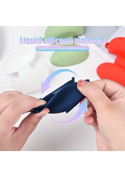 Vivo Tws 2e Için Darbeye Dayanıklı Silikon Koruyucu Kılıf+Kanca modelleri