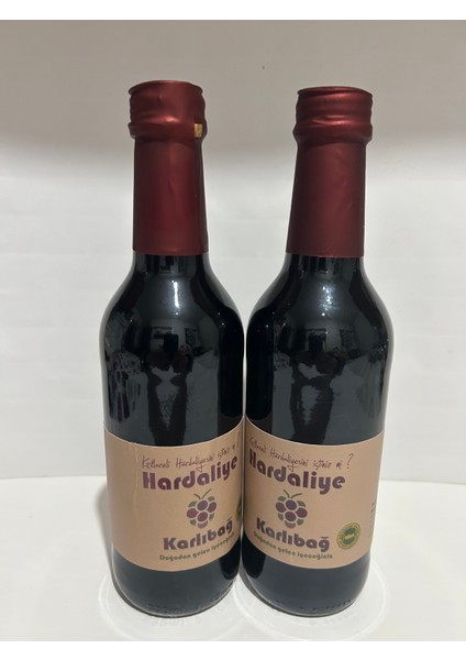 Yöresel Mutfağınız Kırklareli Karlıbağ Hardaliye 330ML 2li Avantajlı Paket