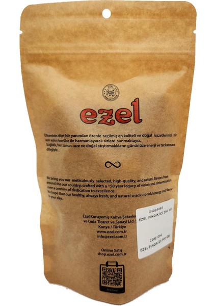 Çiğ Fındık İçi - 250gr