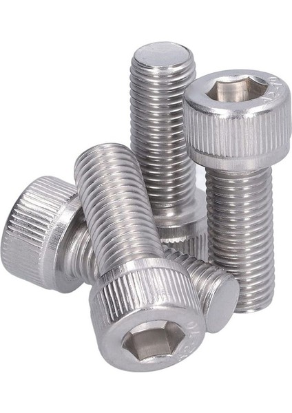 M10 x 25 Din 912 Inbus 8.8 Kalite Çelik Civata 20 Adet modelleri
