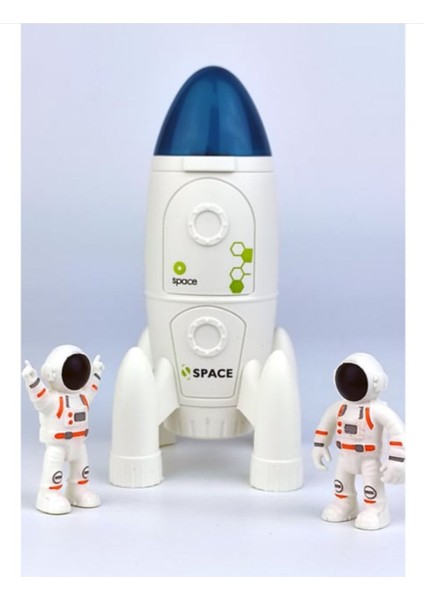 Evreni Keşfet Uzay Oyuncak Seti Uydu Mekik Astronot Kapsül Toplam 7 Parça indirimleri