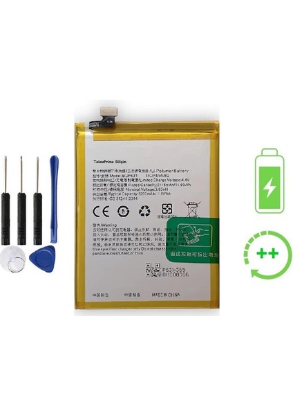 Oppo A73 4g Ile Uyumlu Güclendirilmis Ithal Pil Batarya BLP631