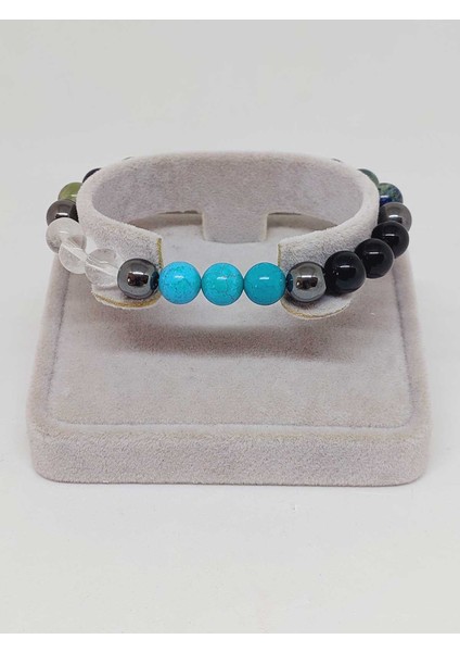 Oğlak Burcu Doğal Taş 8mm Unisex Bileklik (55732) fiyatları