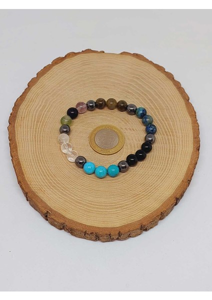 Oğlak Burcu Doğal Taş 8mm Unisex Bileklik (55732) fırsatları