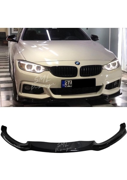 Bmw F32-F33-F36 M Tech Tek Parça Ön Lip (Plastik) F32-F33-F36 Ön-Bodykit-Ek-Lip