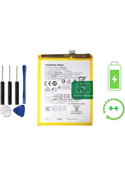 Oppo A91 Ile Uyumlu Güclendirilmis Ithal Pil Batarya BLP765