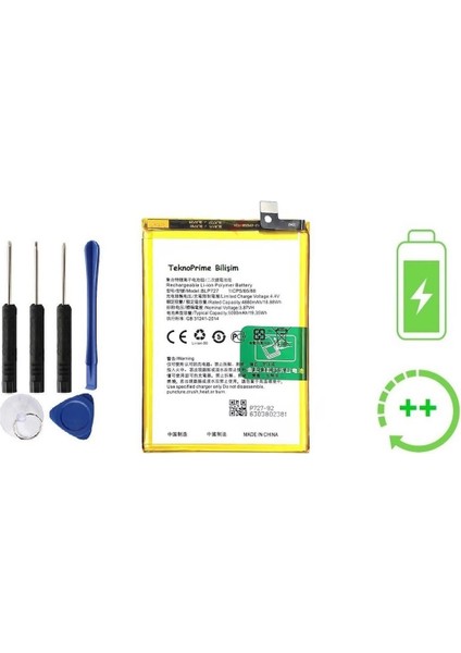 Oppo A9 2020 Ile Uyumlu Güclendirilmis Ithal Pil Batarya BLP727