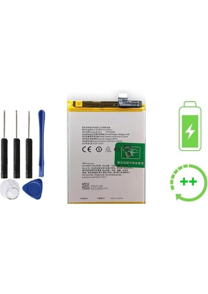 Oppo Reno 5 Ile Uyumlu Güclendirilmis Ithal Pil Batarya BLP819