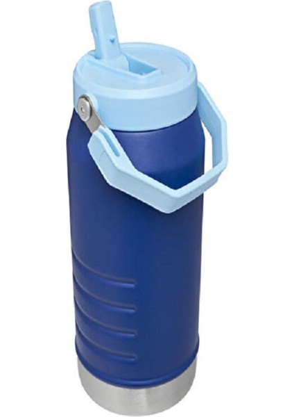 The Iceflow Flip Straw Jug Pipetli Termos 1,9 L Lacivert