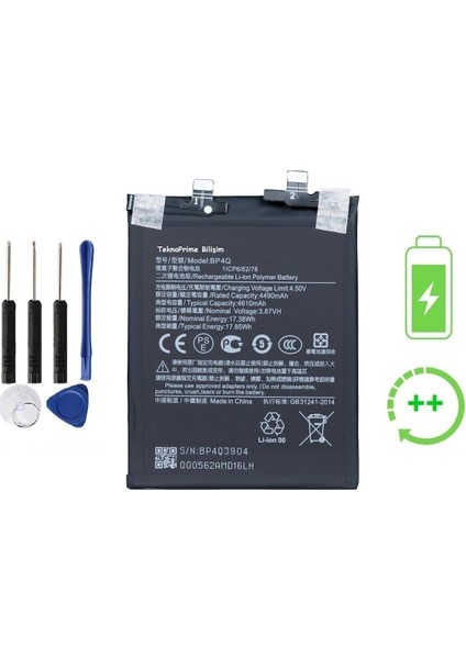 Xiaomi Mi 14 Ile Uyumlu Güclendirilmis Ithal Pil Batarya BP4Q